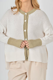 Cardigan Portofino branco
