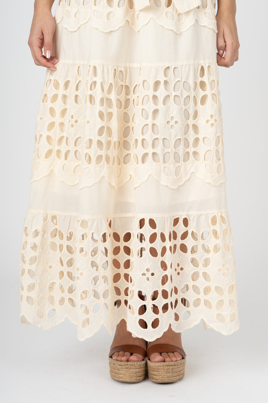 Vestido Étoile marfim