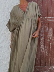 Kaftan Trança Caqui