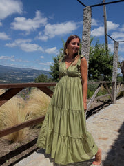 Vestido Toscana verde