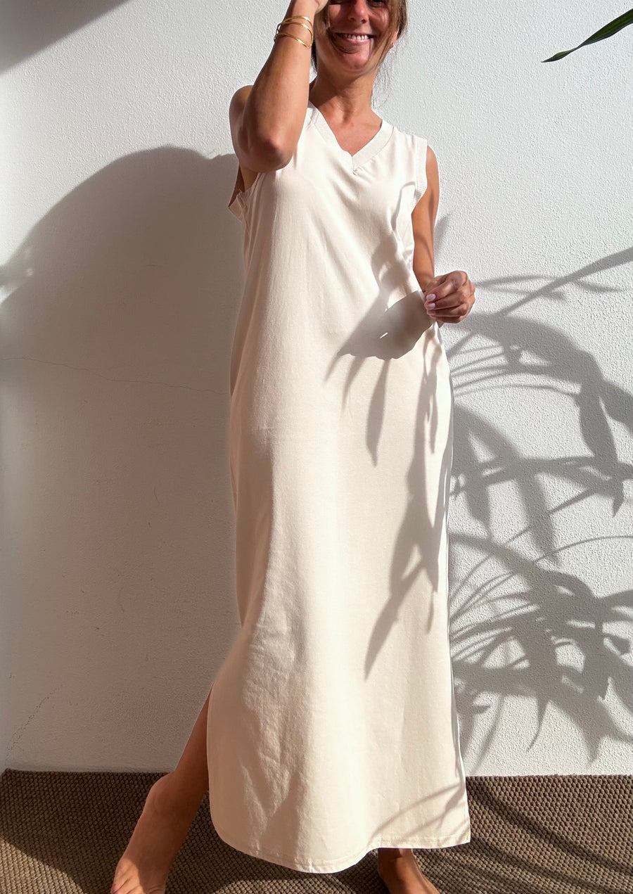 Vestido Essencial Beje