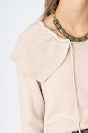 Colar “Bold Resin” Caqui