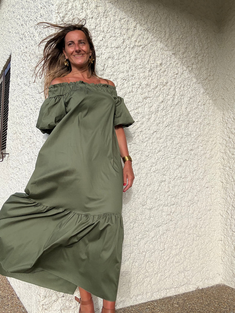 Vestido Summer caqui