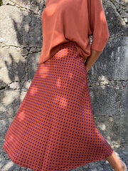Saia Polka Laranja