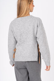 Camisola Laço cinzento