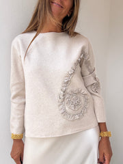Camisola Éclat cru