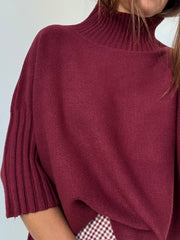 Camisola Canelle Bordô