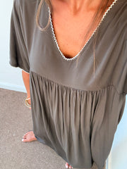 Kaftan castanho
