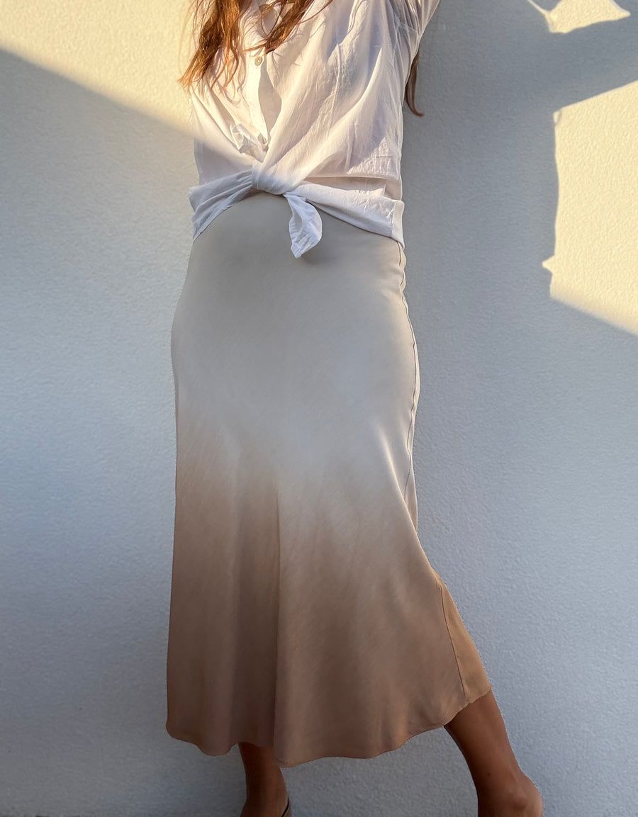 Saia Tie dye camel