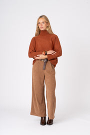 Camisola Canelle ferrugem