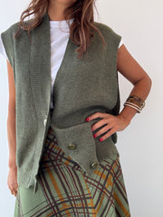 Colete Verde Oversized