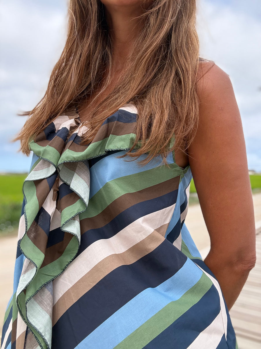 Vestido Bari azul