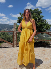 Vestido Toscana amarelo