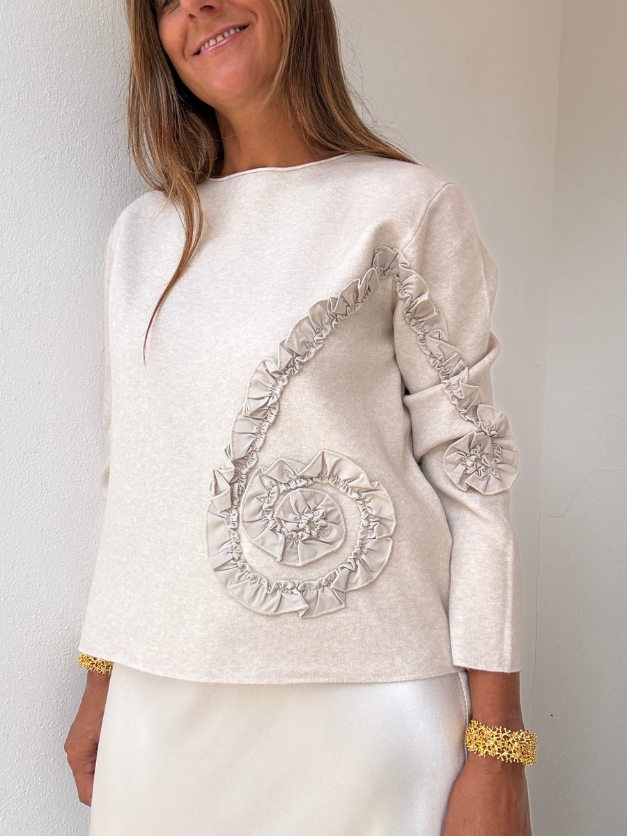 Camisola Éclat cru