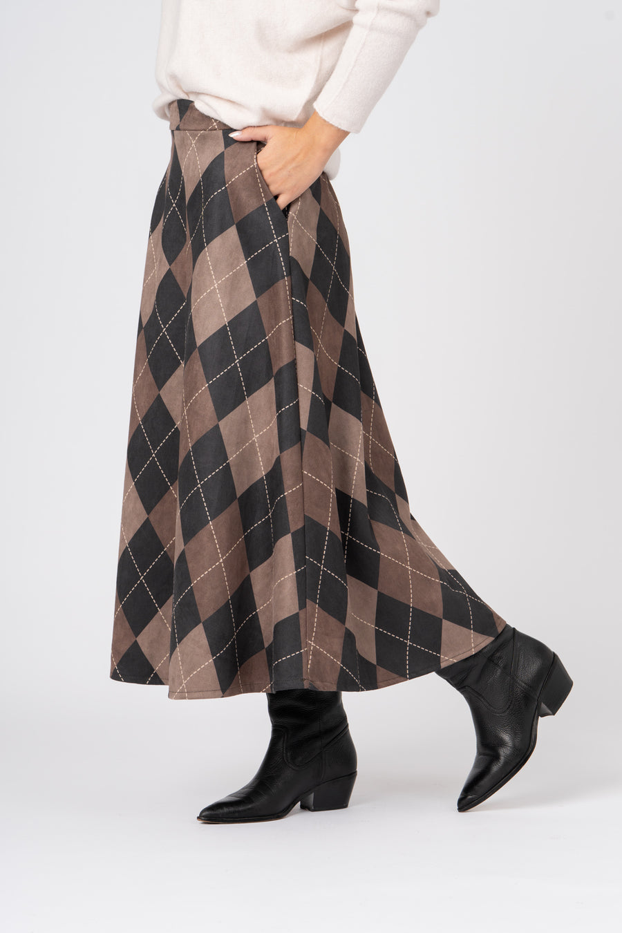 Saia Losango preta ref:sa30157