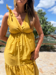 Vestido Toscana amarelo