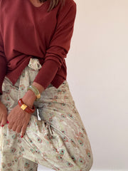 Camisola Essencial Ferrugem