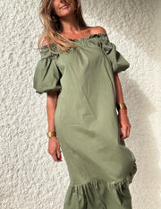 Vestido Summer caqui