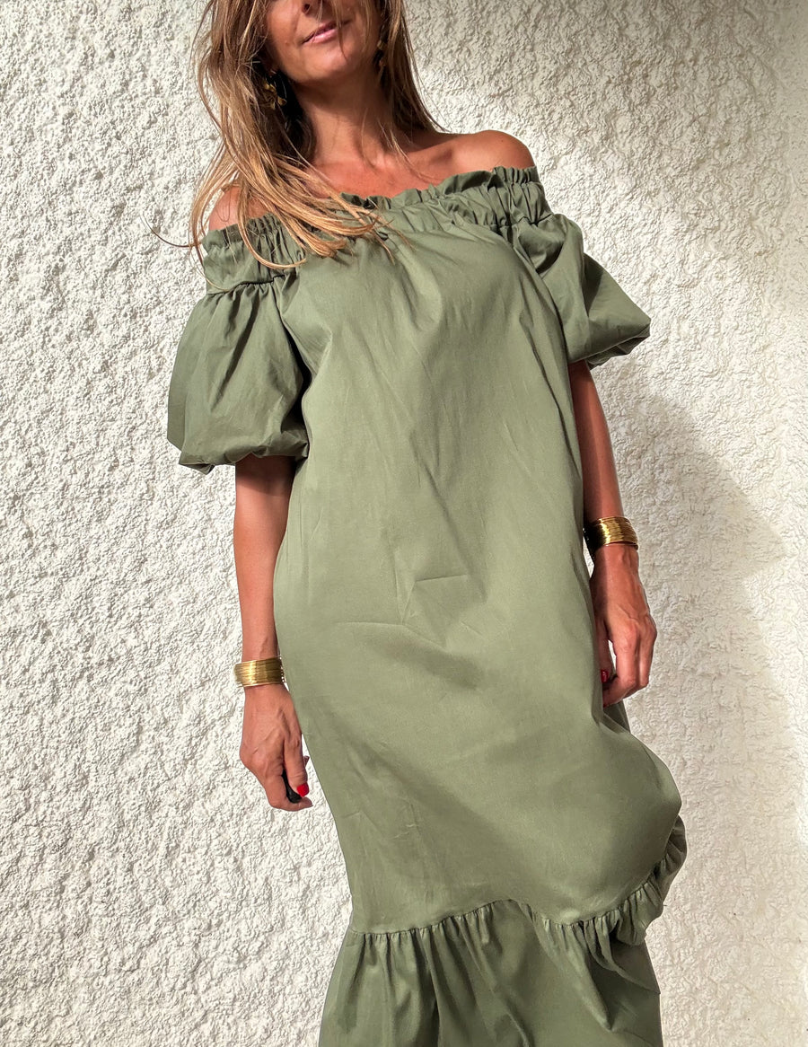 Vestido Summer caqui