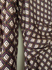 Vestido malha fria beringela