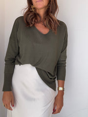 Camisola Essencial  Caqui