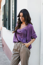 TOP ROXO