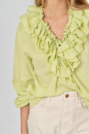 Blusa Alma verde