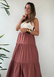 Vestido Boho Canela