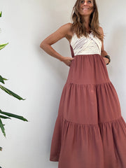 Vestido Boho Canela