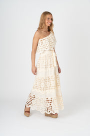 Vestido Étoile marfim