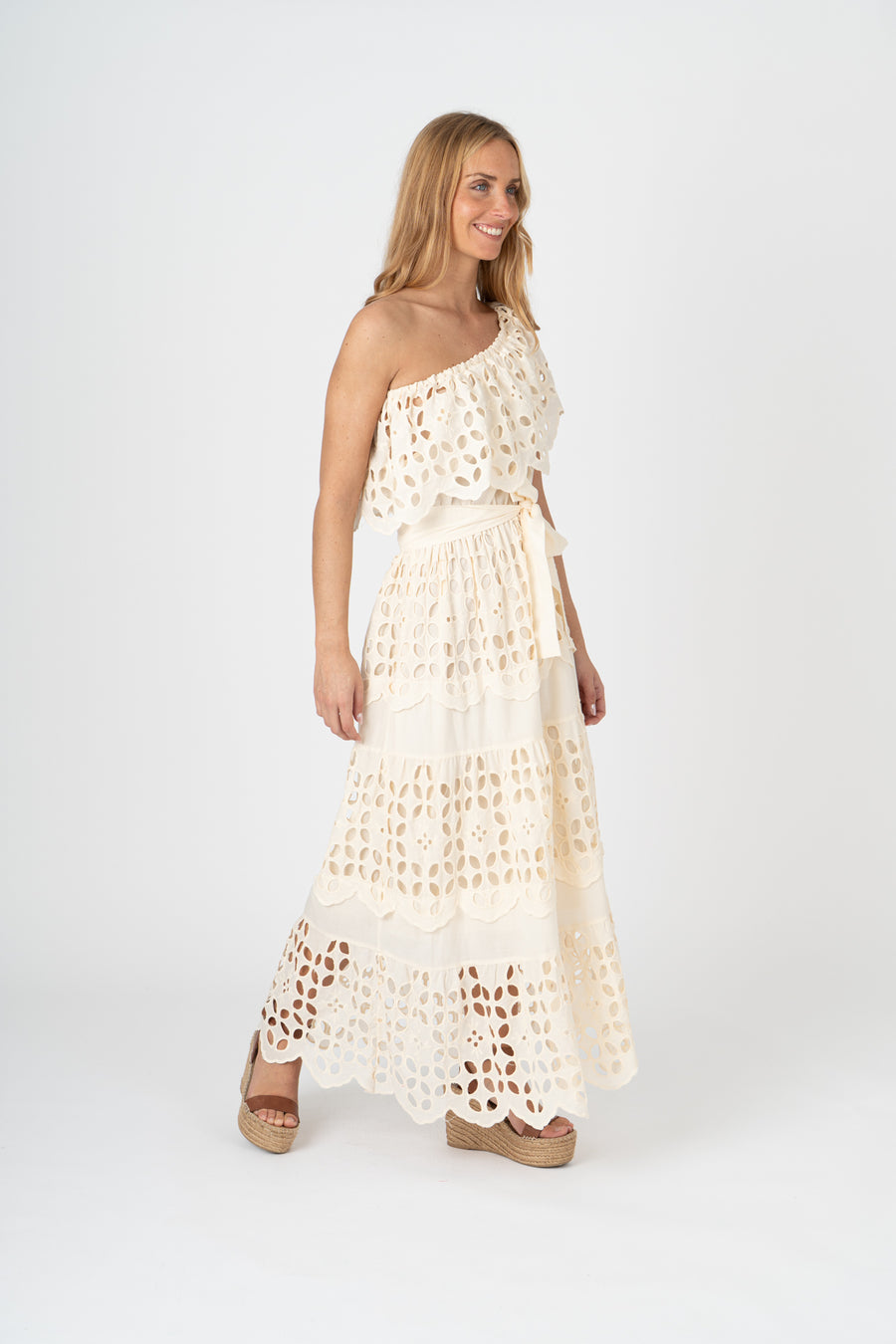 Vestido Étoile marfim