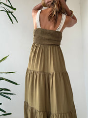 Vestido Boho verde