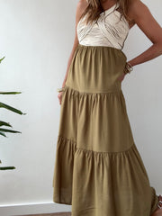 Vestido Boho verde