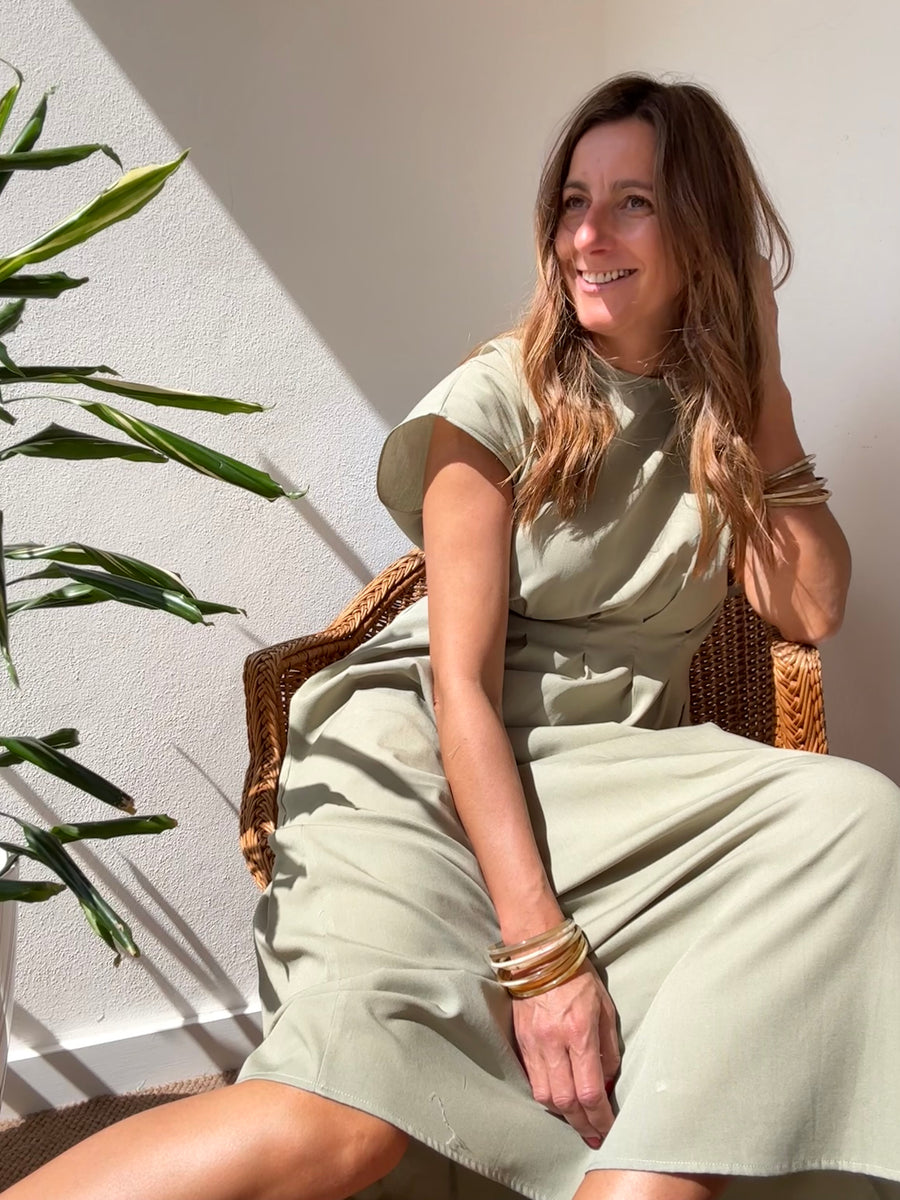Vestido Savana verde