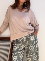 Camisola cós nude