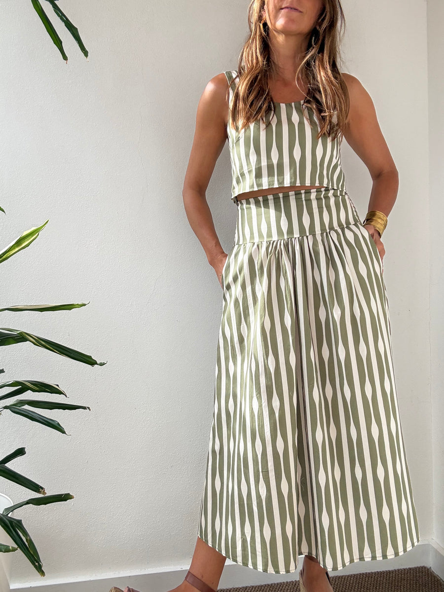 Top Brisa verde