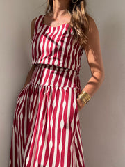 Top Brisa vermelho